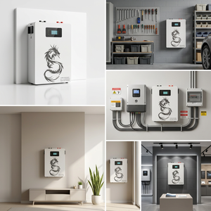Batería de Almacenamiento de Energía de 51.2V 100Ah 5.12kWh con BMS Integrado, Expansión en Paralelo de 16 Unidades, Compatible con Inversores Híbridos Comunes - Product Image 2