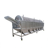 Fruit- en groentesorteermachine met motor voor wortelgewassen en productielijnverwerking