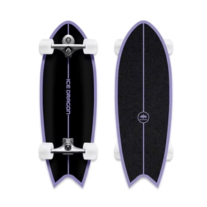 <span class=keywords><strong>Surfskate</strong></span> 32 pouces à queue de cygne, en érable russe 7 plis, avec trucks en alliage d'aluminium, pour le cruising, le carving et les débutants - Product Image 2