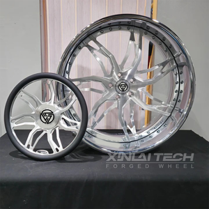 Jantes forgées XL Direct Factory 5x115 5x127 6x139.7 Deep Dish 22 24 pouces à grand rebord chromées brossées pour Chevy Oldsmobile - Product Image 2