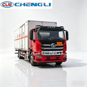 Camionnette pour marchandises dangereuses CLW 18T 4x2, véhicule de transport de matières explosives avec caisse fermée antistatique - Product Image 1