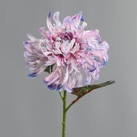 Bunga Peony Sutra Simulasi Berkualitas Tinggi, Krisan Buatan, Bunga Musim Semi, Dekorasi Latar Belakang Rumah, Dekorasi Bunga Pernikahan