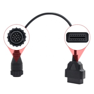 <span class=keywords><strong>Cable</strong></span> OBDII de 14 Pines a 16 Pines, Adaptador Macho a Hembra, <span class=keywords><strong>Cable</strong></span> de Diagnóstico OBD2 para Mercedes Benz Sprinter - Product Image 5