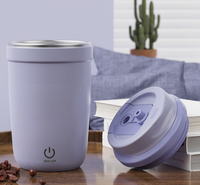 Tasse à café portable intelligente numérique électronique magnétique entièrement automatique de troisième génération améliorée en acier inoxydable 304