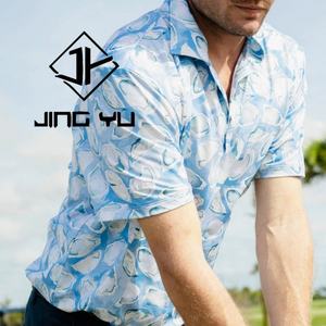 Chemises à imprimé hawaïen personnalisées avec votre propre logo, polos de golf de haute qualité et chemises pour hommes - Product Image 4