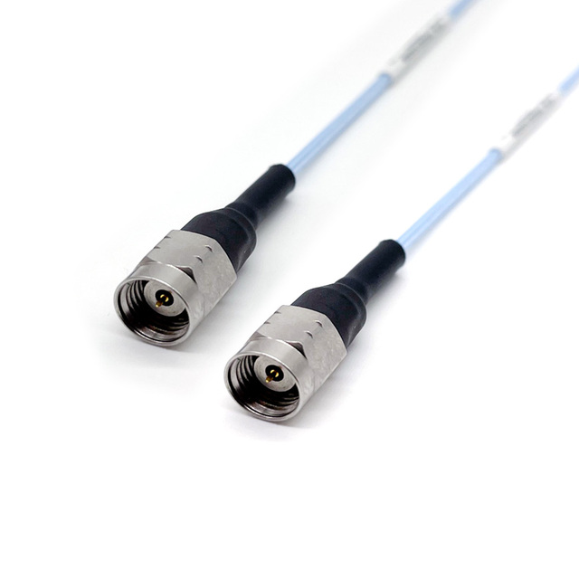 super flexible 1.85mm Male to 1.85mm Male RF Coaxial Cable Assembly for .047 Cable