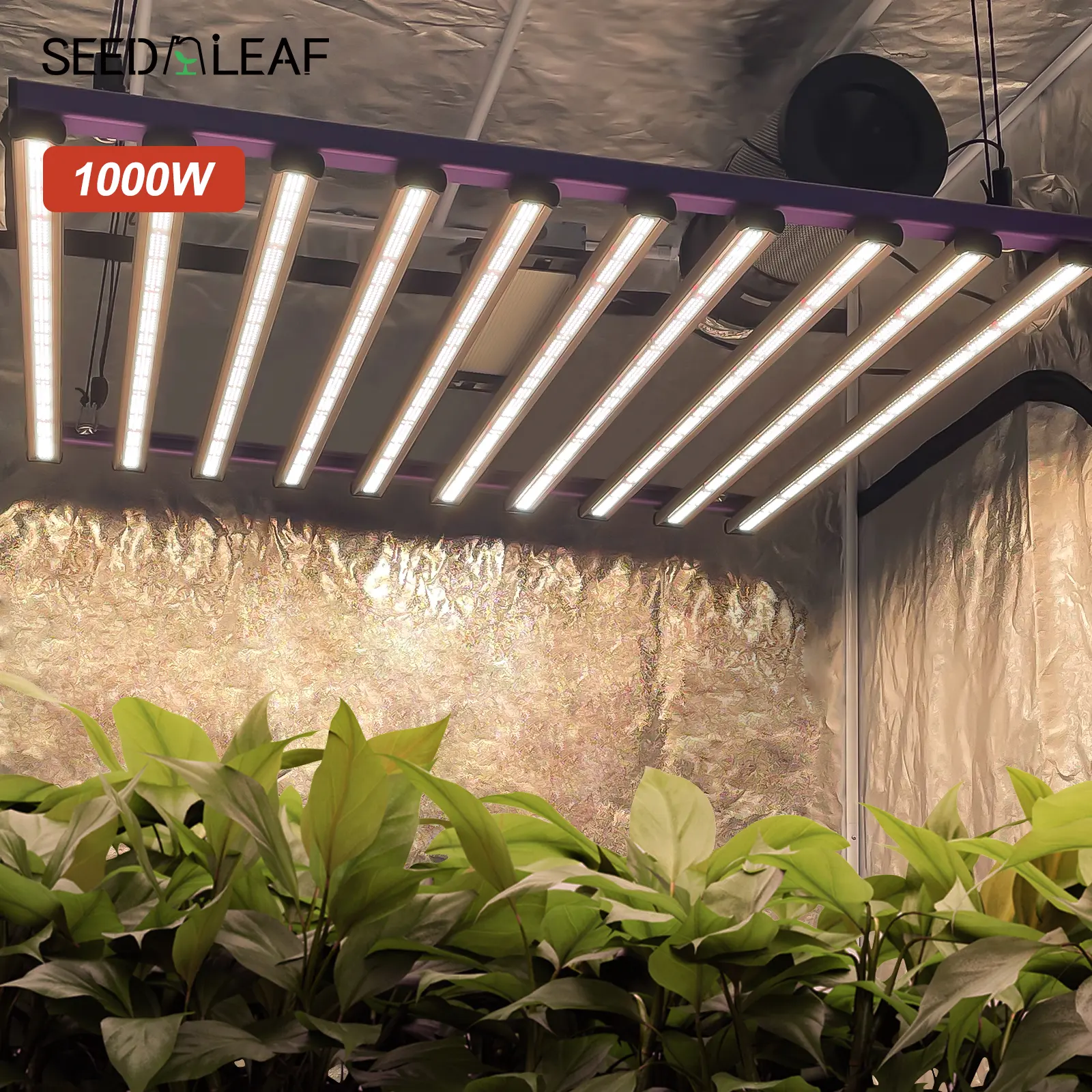 Invernadero 1000W Led Grow Light Bar Planta de interior Hierba médica Agricultura vertical Venta al por mayor Full Spectrum Led Plant Grow Light