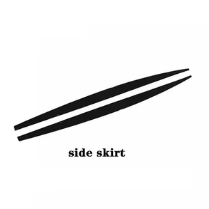 Kit Carrozzeria Stile MP per <span class=keywords><strong>BMW</strong></span> <span class=keywords><strong>Serie</strong></span> <span class=keywords><strong>1</strong></span> F20 LCI, Nero Lucido, con Spoiler Anteriore, Minigonne Laterali, Diffusore Posteriore e Alettone Posteriore, in PP - Product Image 5