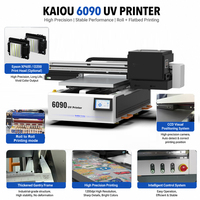 Printer UV Digital LED Inkjet Kecil KAIOU A1 6090, Printer UV untuk Mug, Botol, Casing Ponsel, Dijual