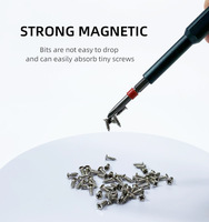 GLEDE 31 1 Kit d'outils de réparation pour le bricolage S2 Bits Mini tournevis Set Magnetic Steel Plastic Slot Screwhead Phone Computer Repair