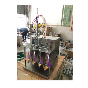 Machine de remplissage, scellage et bouchage personnalisée pour sachets Doypack à bec verseur, machine de remplissage de sachets à bec verseur pour pâtes - Product Image 1