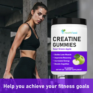 Private Label <b>Creatine</b> for women Gummies with Total Carbohydrates Boost Muscle Strength Fuel Workout Improves Recovery Gummies - Product Image 5