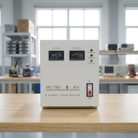 Stabilisateur de tension monophasé 220V série TND, régulateur de tension automatique AC à commande servo-moteur AVR