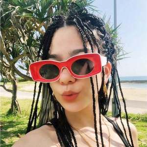 Lunettes de soleil tendance 2021, luxe vintage, logo personnalisé, couleur bonbon, protection UV400, petites lunettes carrées pour hommes et femmes - Product Image 1