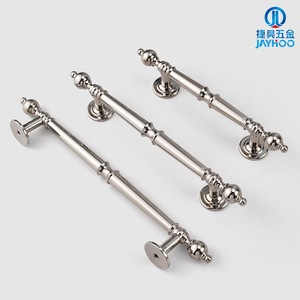 JAYHOO French Style Cabinet <b>Handles</b> Nickel Plated <b>Copper</b> Bar Drawer Wardrobe Door Knobs Modular Installation Durable - Product Image 3