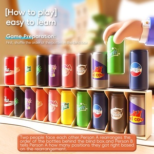 Jouets personnalisés pour <span class=keywords><strong>enfants</strong></span> bouteille deviner correspondant jouet éducatif jeux de table et coloré bouteille énigmes - Product Image 6