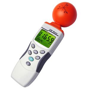 เครื่องวัดรังสีอิเล็กโทรสโมคไมโครเวฟแบบขายส่ง ช่วงการวัด 38mV ถึง 11V/m เครื่องวัดความแรงสนามแม่เหล็กไฟฟ้า 3 แกน ผลิตในไต้หวัน - Product Image 1