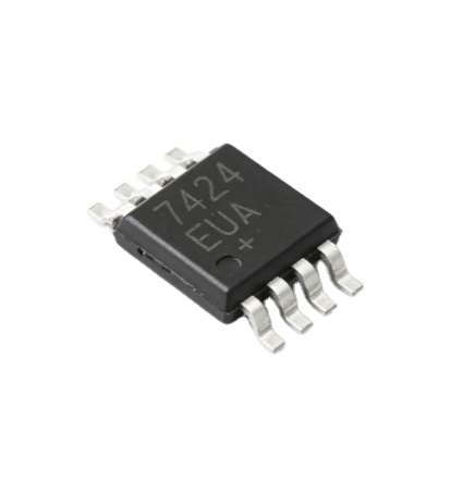 New Original MAX7424EUA+T SPST Analog Switch Low on Resistance Signal Multiplexer IC