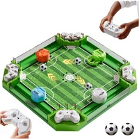 Jeu de Football de Table Télécommandé DWI, Jeu de Football Électrique pour 4 Joueurs, Jeu de Football de Bureau RC, Jouet Sportif d'Intérieur pour Enfants, Cadeau