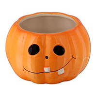 Bols en céramique Halloween pas chers, non toxiques, sans plomb ni cadmium, avec couvercle et poignée, personnalisables avec logo