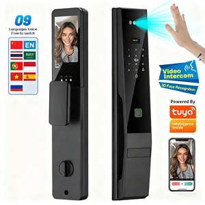 Cerradura Inteligente para Puerta <span class=keywords><strong>Navicat</strong></span> DDL4 con Reconocimiento Facial 3D y de Venas de la Palma de la Mano, Seguridad con Aplicación Tuya, Cámara de Video en Red WiFi - Product Image 1