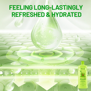 Fabricante aguacate loción corporal vitamina E extracto piel nutritiva hidratante perfumada carne y suave Crema Corporal loción 300ml - Product Image 5