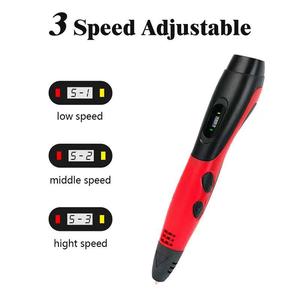 Stylo d'impression 3D avec écran LCD 5 pouces 10 couleurs, pour ABS et PLA 1,75 mm, idéal pour le dessin DIY des enfants, cadeaux de Noël et d'anniversaire, en plastique - Product Image 4