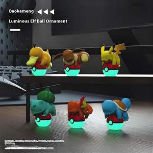 Authentique Baoke Dream PVC Figurine <span class=keywords><strong>Lumineuse</strong></span> Pikachu à Main pour Voiture, Boîte Mystère, Échelle 1/12, 7-12 ans, Emballage Original, Unisexe - Product Image 4