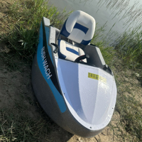 Nouveau bateau électrique léger à propulsion jet pour sports nautiques, mini-véhicule électrique 18KW haute vitesse pour le surf et les vagues