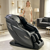 Fauteuil de massage électrique de luxe chinois, massage complet du corps 4D, fauteuil inclinable pour étirement complet du corps