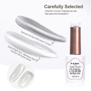 R S tırnak popüler süper parlak 3μm japon tarzı kedi göz jel tırnak jeli tırnak jeli lüks yeni Trend renk karışık manyetik Uv - Product Image 3