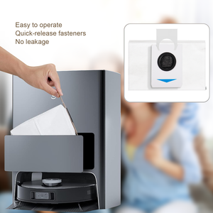 Lot de 15 sacs à poussière pour <span class=keywords><strong>Ecovacs</strong></span> Deebot <span class=keywords><strong>X1</strong></span> / <span class=keywords><strong>X1</strong></span> <span class=keywords><strong>e</strong></span> / T20 / T20e <span class=keywords><strong>Omni</strong></span> 3L sac d'aspirateur grande capacité accessoires <span class=keywords><strong>Ecovacs</strong></span> - Product Image 5