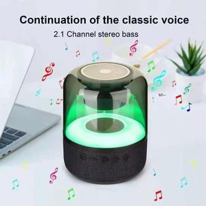 Altavoz Portátil Inteligente Inalámbrico con Luz LED RGB de 5W, Sonido Envolvente Estéreo, Batería <span class=keywords><strong>Recargable</strong></span> de 3600mAh, Ranura para <span class=keywords><strong>Tarjeta</strong></span> TF, Compatible con Bluetooth 5.0 y Alexa - Product Image 5