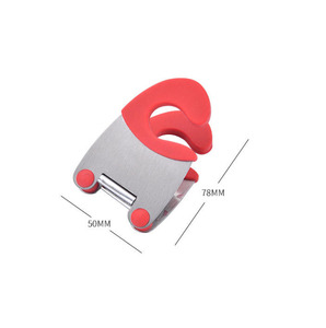 Accesorios de Cocina, Pinza para Ollas Antideslizante, Soporte para Ollas de Acero Inoxidable, Clip para Ollas para Uso en la Cocina, Gadget Creativo - Product Image 5