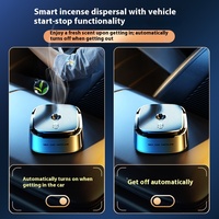 Diffuseur de parfum personnalisable 2025, très vendu, trois niveaux de parfum, diffuseur d'aromathérapie intelligent à ultrasons, diffuseur de voiture