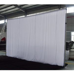Telescopic wedding luxury <b>backdrop</b> <b>stand</b> pipe and drape kit - Product Image 1