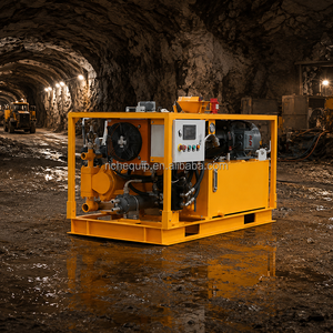 Bomba de Inyección de Lechada Hidráulica Eléctrica de Doble Cilindro de 120L/Min y 30 Bar para Inyección de Lechada en Túneles, Cimentaciones y Minería - Product Image 6
