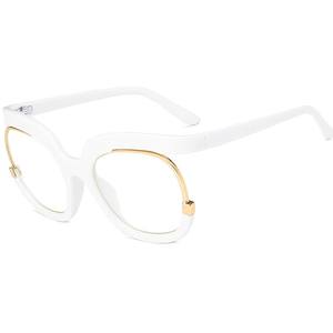 DL-gafas de sol de gran tamaño con forma de búho para mujer, anteojos de sol femeninos con diseño Redondo, antiluz azul, 2022 - Product Image 4