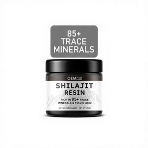 Résine de Shilajit Sauvage Personnalisée, Acide Fulvique Biologique Pur, Minéraux Traces Himalayens, Extrait Végétal, Complément Naturel 1kg Qualité Pharmaceutique - Product Image 1