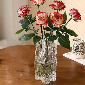 Hot Selling Fashion New Design Exquisite Plant Hydroponic <strong>Vase</strong> Desktop Flower Hotel Crystal Glass <strong>Vase</strong> - Product Image 4