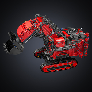 Mould King 17070 17071 Juguetes Técnicos de Coches, Excavadora RC R 9800, Bloques de Construcción de Ingeniería, Ladrillos de Excavadora, Regalo de Navidad para Niños - Product Image 4