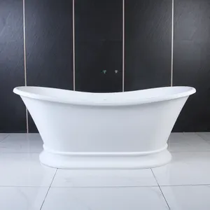 Waltmal 사용자 정의 타원형 욕실 현대 무료 서 아크릴 돌 스파 온수 욕조