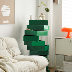 Table d'appoint multifonctionnelle moderne <span class=keywords><strong>de</strong></span> style nordique pour salon, chariot <span class=keywords><strong>de</strong></span> rangement pour salon <span class=keywords><strong>de</strong></span> coiffure, armoire <span class=keywords><strong>de</strong></span> beauté détachable pour spa - Product Image 5