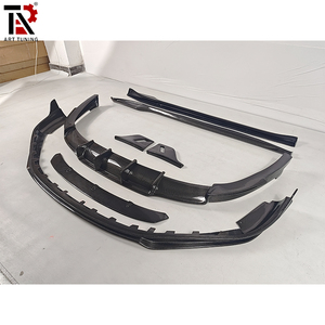 Kit Carrozzeria Completo in Vera Fibra di Carbonio per Porsche 911 992 Carrera <span class=keywords><strong>S</strong></span> - Kit Aerodinamico con Labbro Anteriore, Diffusore Posteriore, Minigonne Laterali - Product Image 2