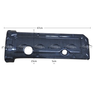 Styling automobile 1998 - 2004 pour BMW E46 M3, couvercle de moteur en fibre de carbone, finition brillante, accessoires de voiture - Product Image 2