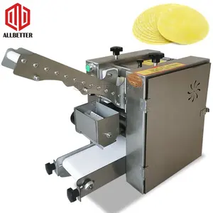 Fully Automatic Dumpling Skin Machine Pita Bread Maker Roti Making Machine