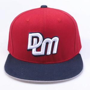 Casquettes Snapback en Acrylique 100% de Haute Qualité, 2 Tons, Visière Ronde, 6 Panneaux, Broderie Lettres 3D, Logo Personnalisé, Réglables, Vente en Gros - Product Image 2