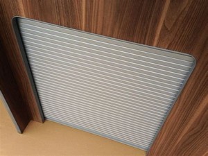 Plastic caravan Furniture Roller Shutter Slat <strong>Kitchen</strong> Pvc Abs <strong>Tambour</strong> <strong>Door</strong>
