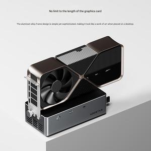 Base de Conexión para GPU Externa AG02 OCuLink USB4 con Doble Interfaz, Fuente de Alimentación de 800W, Carga PD, Intercambio en Caliente de Tarjetas Gráficas TGX para Portátiles - Product Image 5