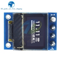 Módulo LCD de pantalla OLED blanca de 0,42 "y 0,42 pulgadas, pantalla serie 72X40, interfaz I2C IIC/SPI de Color blanco SSD1306 72*40 para Arduino